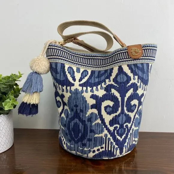 Spartina 449 Moonglade Boho Bucket Bag - Picture 2 of 14